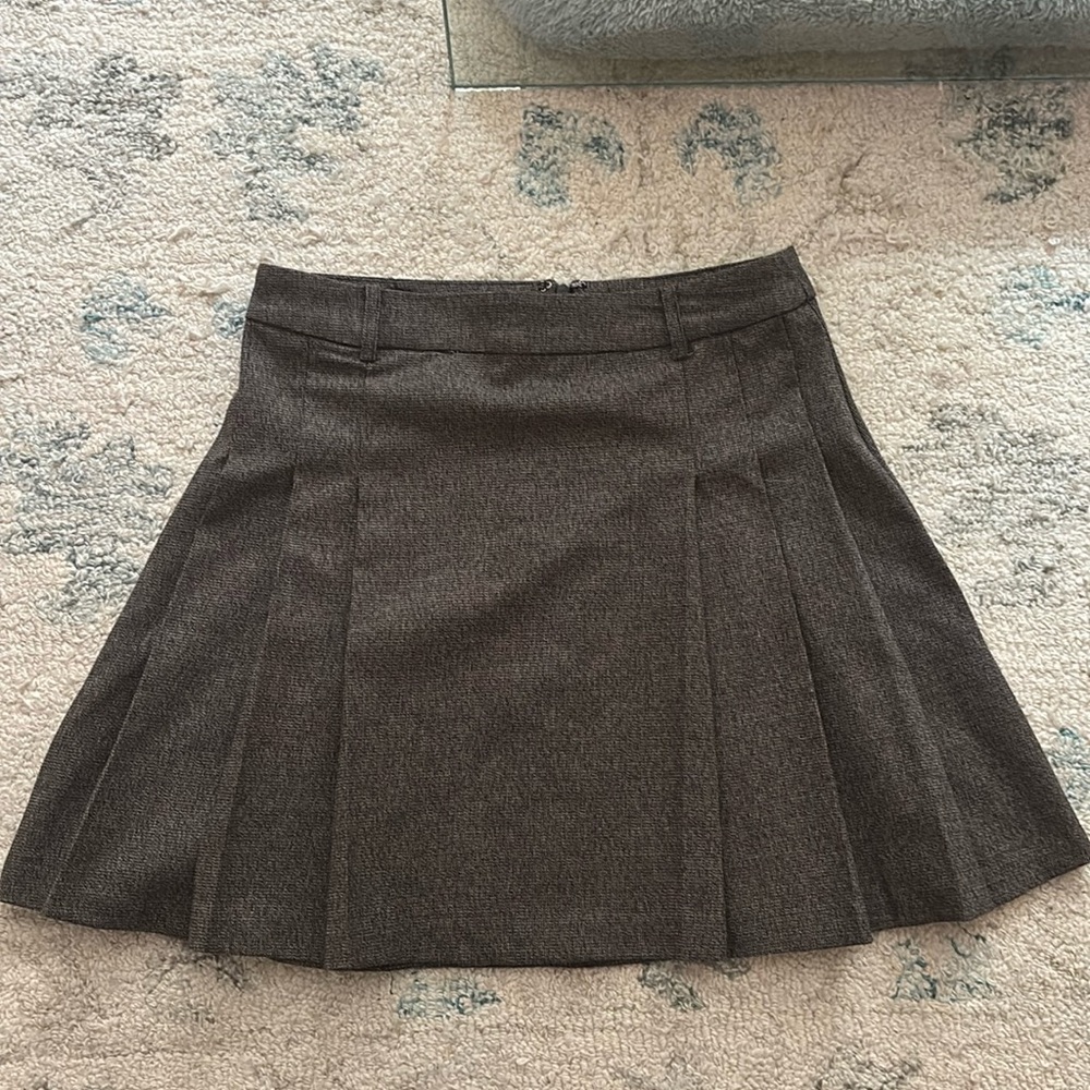 Mango pleated skirt